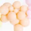 Makaroniki Balony Pastelowe 25szt. Brzoskwiniowe