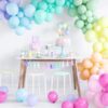 Makaroniki Balony Pastelowe 25szt. Liliowe