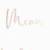 Menu Weselne Babie Lato 