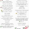 Menu Weselne Różany Las 