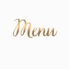 Menu Weselne Wiosenne Kwiaty 