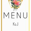 Menu Weselne Złoty Ogród 