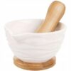Moździerz Porcelanowy Biały 10cm