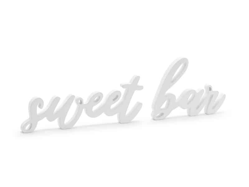 Napis Na Stół Sweet Bar