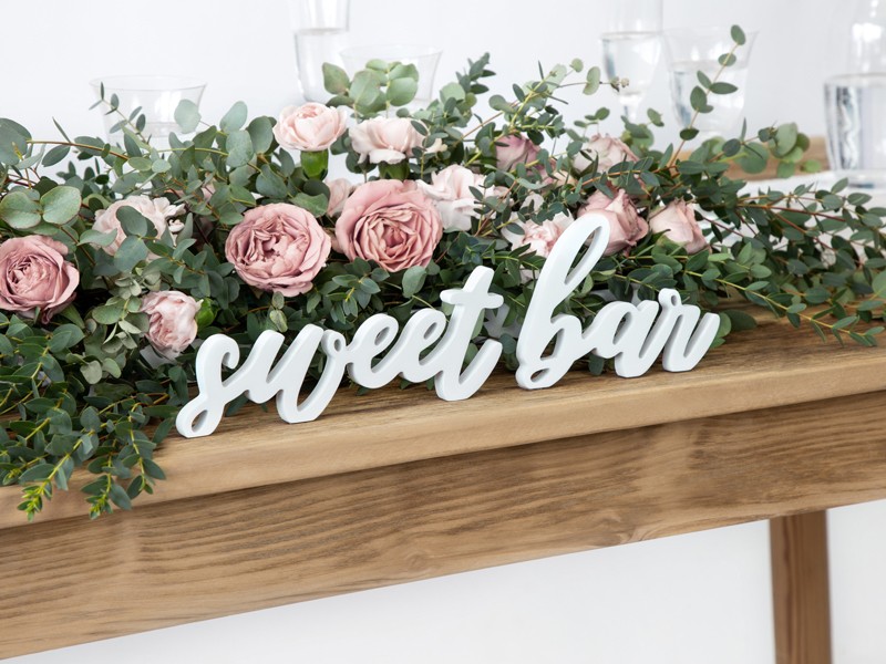 Napis Na Stół Sweet Bar