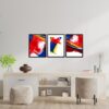 Obrazy w Drewnianej Ramie 90x40cm Art Of Paint