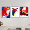 Obrazy w Drewnianej Ramie 90x40cm Art Of Paint