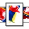 Obrazy w Drewnianej Ramie 90x40cm Art Of Paint