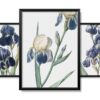 Obrazy w Drewnianej Ramie 90x40cm Orchid