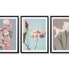 Obrazy w Drewnianej Ramie 90x40cm Retro Flower