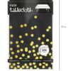 Obrus foliowy Black konfetti