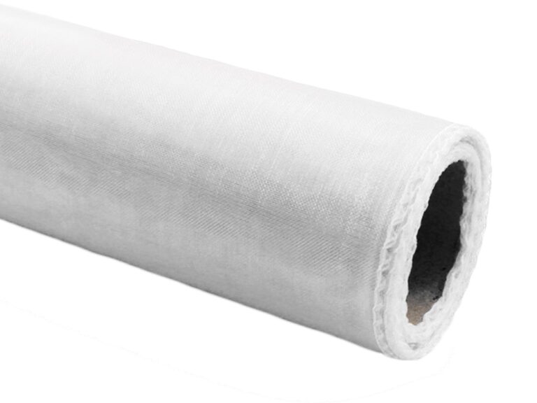 Organza obszywana 40cm x 9m biała