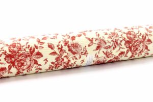 Papier Ozdobny Karbowany Bordowa Róża