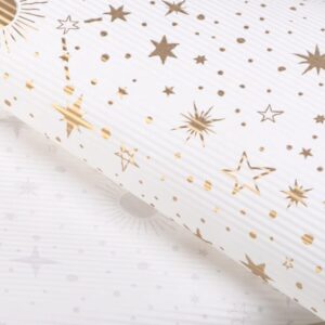 Papier Pakowy Biały Gwiazdozbiór