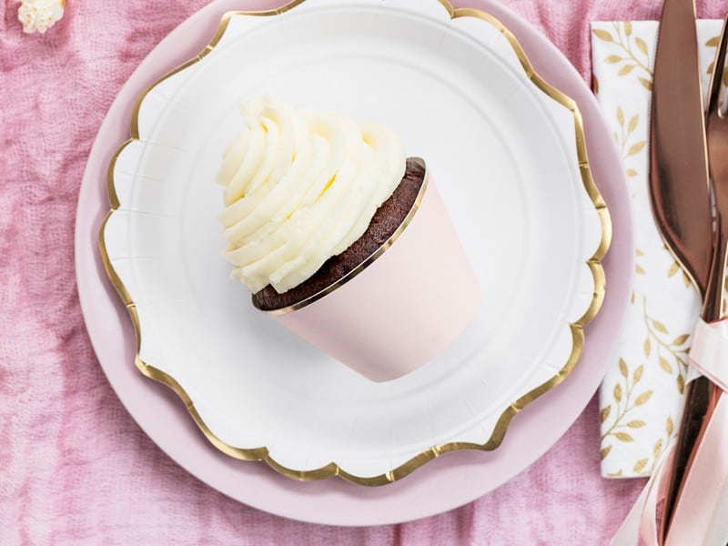 Papilotki na muffinki j.róż Glamour