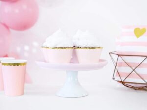 Papilotki na muffinki j.róż Glamour