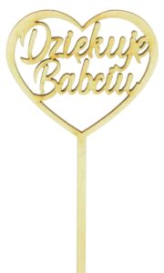 Pikery do Doniczki Prezentu Dziękuję Babciu