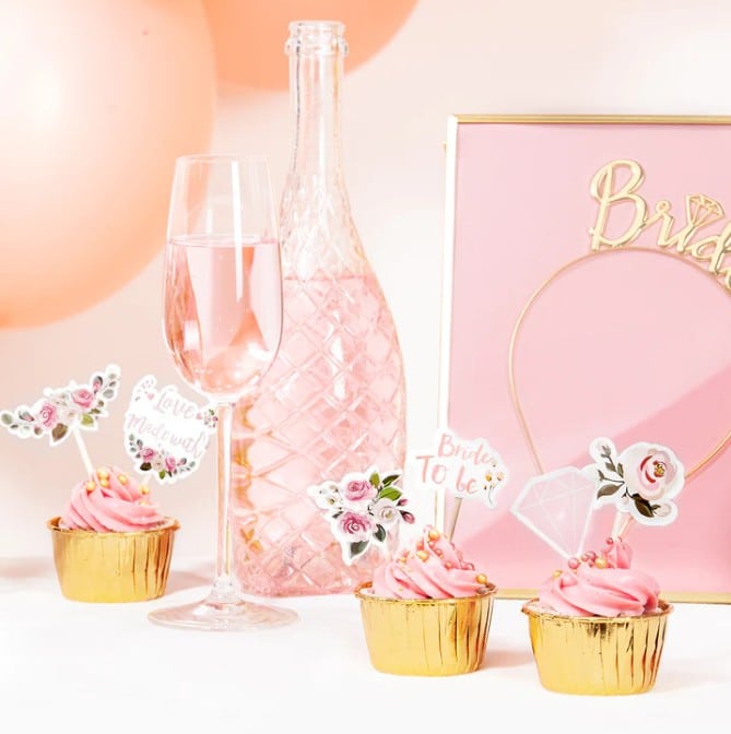 Pikery na Wieczór Panieński Pink Flowers