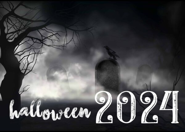 Plakat Na Halloween Cmentarz