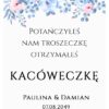 Podziękowania Dla Gości Kacówka Amelia 