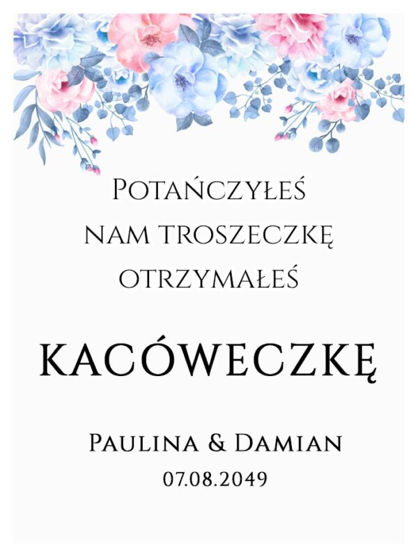 Podziękowania Dla Gości Kacówka Amelia 