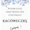 Podziękowania Dla Gości Kacówka Amelia 