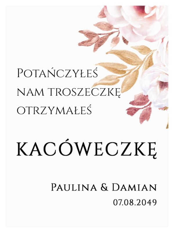 Podziękowania Dla Gości Kacówka Babie Lato 