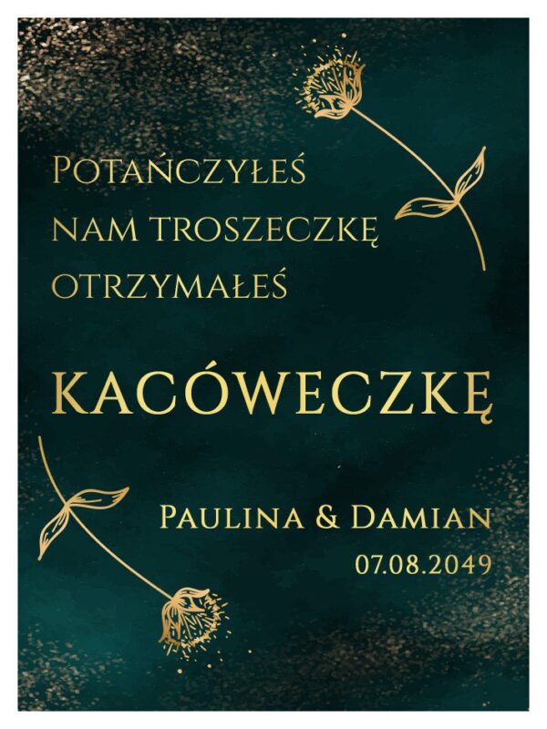 Podziękowania Dla Gości Kacówka Dandelion 