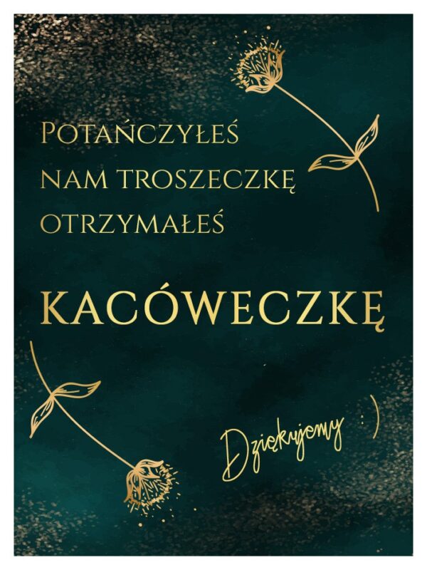 Podziękowania Dla Gości Kacówka Dandelion 