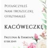 Podziękowania Dla Gości Kacówka Flower Rings 