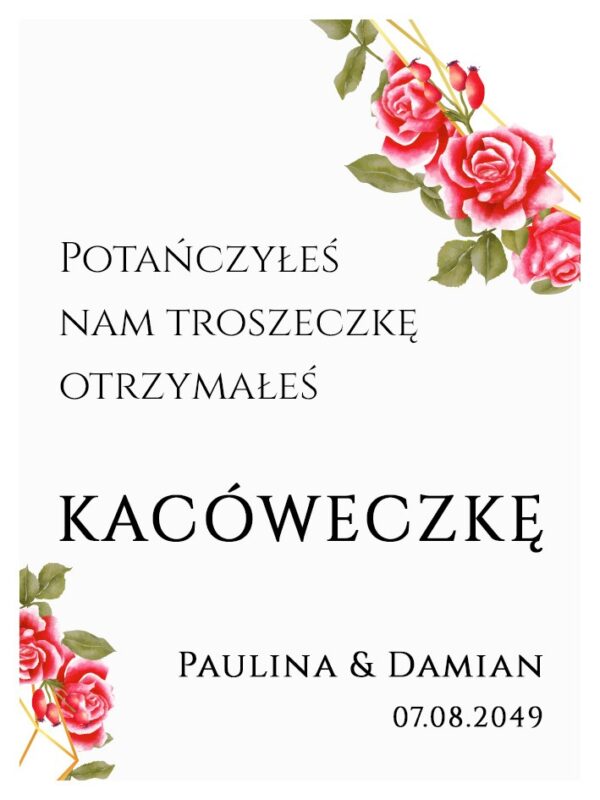 Podziękowania Dla Gości Kacówka Geo Serce 