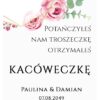 Podziękowania Dla Gości Kacówka Geometryczna Szałwia 