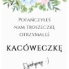 Podziękowania Dla Gości Kacówka Harmonia 