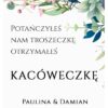 Podziękowania Dla Gości Kacówka Kwiatowe Rustic 