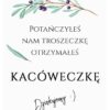 Podziękowania Dla Gości Kacówka Miętowe Jagody 