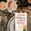 Podziękowania dla gości Merci Autumn Leaves 12szt 