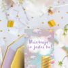 Podziękowania dla Gości Merci Unicorn Rainbow 12szt 