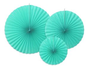 Rozety dekoracyjne tiffany blue