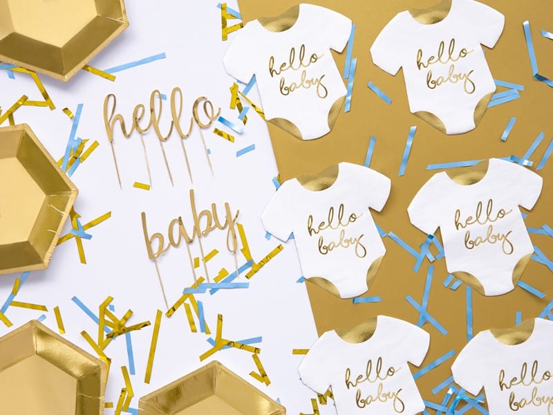Serwetki Body Baby Shower Hello baby 