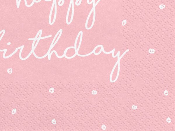 Serwetki Happy Birthday