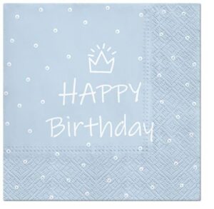 Serwetki Happy birthday 33x33cm