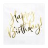 Serwetki Happy Birthday glamour