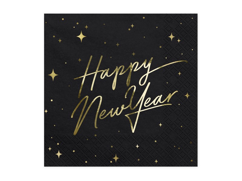 Serwetki Happy New Year All Stars