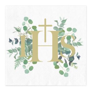 Serwetki IHS Komunia Boho Grennery