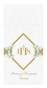 Serwetki IHS Komunia Na Sztućce