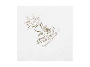 Serwetki Komunia IHS Białe