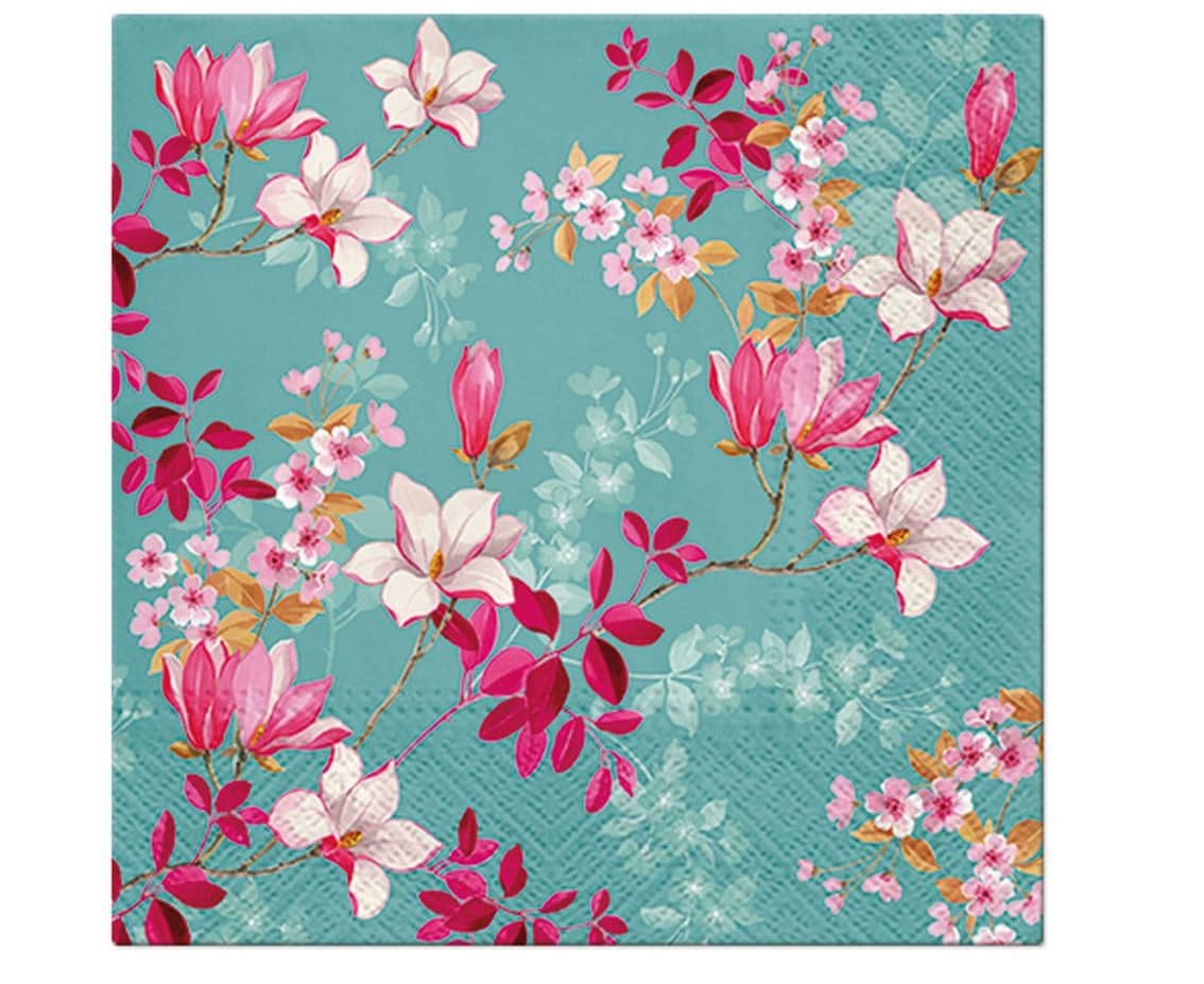 Serwetki Magnolia Light Blue
