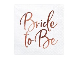 Serwetki na wieczór panieński Bride to Be