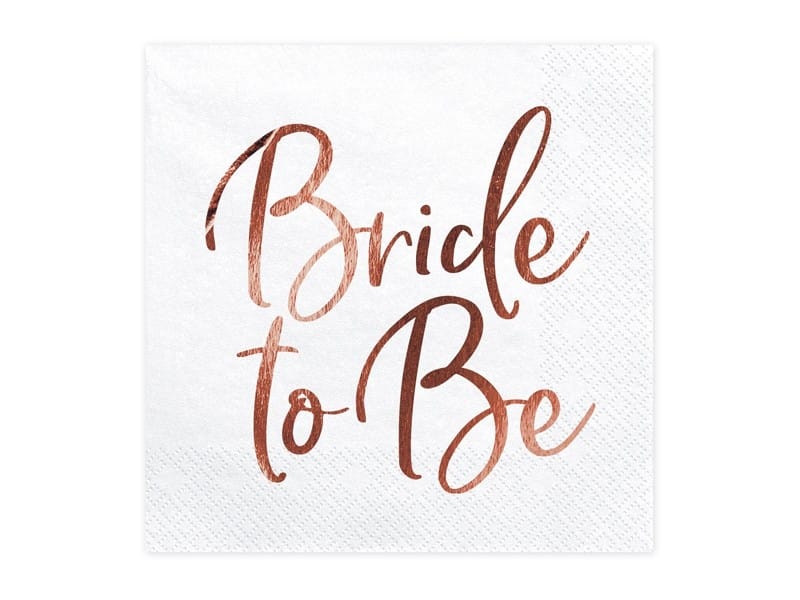 Serwetki na wieczór panieński Bride to Be
