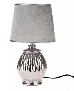 Lampka Nocna Glamour Srebrna